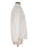 Gap 100% Cotton Polka Dots Ivory Long Sleeve Button-Down Shirt Size M - photo 4