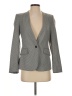 Zara 100% Polyester Houndstooth Gray Blazer Size 2 - photo 1