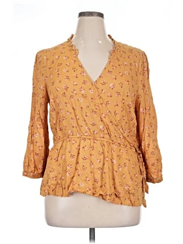 Lucky Brand 3/4 Sleeve Blouse (view 1)