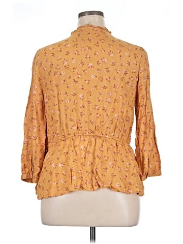 Lucky Brand 3/4 Sleeve Blouse (view 2)