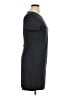 Theory Solid Black Casual Dress Size 14 - photo 4