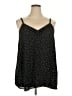 Torrid 100% Polyester Black Sleeveless Blouse Size 2X Plus (2) - photo 1
