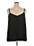 Torrid 100% Polyester Black Sleeveless Blouse Size 2X Plus (2) - photo 2