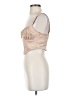 Zara Tan Sleeveless Blouse Size S - photo 5