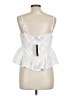 Lulus 100% Polyester White Sleeveless Blouse Size L - photo 2