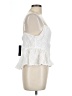 Lulus 100% Polyester White Sleeveless Blouse Size L - photo 4