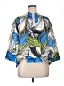I.C. By Connie K 100% Polyester Print Blue Jacket Size S - photo 1
