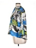 I.C. By Connie K 100% Polyester Print Blue Jacket Size S - photo 5