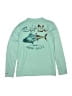Salt Life Teal Blue Active T-Shirt Size M (youth) - photo 2