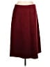 Gap Solid Burgundy Formal Skirt Size 12 - photo 1