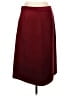 Gap Solid Burgundy Formal Skirt Size 12 - photo 2