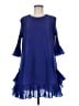 Assorted Brands 100% Polyester Blue Casual Dress One size - photo 1