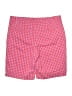 Ann Taylor Checkered-gingham Red Shorts Size XL (estimated) - photo 2