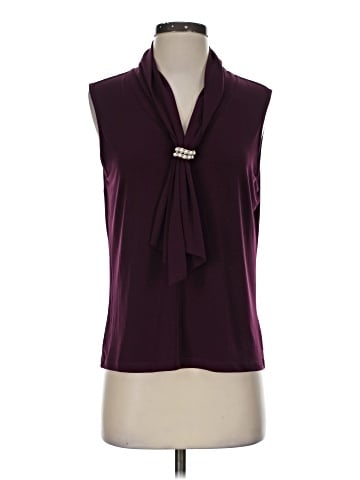 Karl Lagerfeld Paris Sleeveless Blouse (view 1)