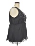 Torrid 100% Polyester Gray Sleeveless Blouse Size 2X Plus (2) - photo 4