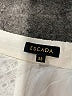 Escada Chevron-herringbone Ivory Formal Skirt Size EU 38 / US 8 - photo 4