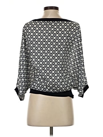 Bailey 44 3/4 Sleeve Silk Top (view 2)