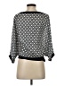 Bailey 44 100% Silk Black 3/4 Sleeve Silk Top Size XS - photo 2