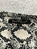 Velvet Heart Animal Print Silver Long Sleeve Blouse Size S - photo 7