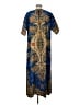 Assorted Brands Paisley Blue Casual Dress Size L - photo 2