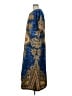 Assorted Brands Paisley Blue Casual Dress Size L - photo 6