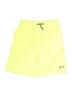 Under Armour 100% Polyester Yellow Athletic Shorts Size L - photo 1