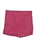 PrettyLittleThing Burgundy Shorts Size 8 - photo 2