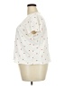 Old Navy 100% Cotton Hearts Ivory Short Sleeve Blouse Size XXL - photo 5