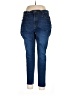 Caslon Solid Blue Jeans Size 34 waist - photo 1