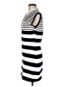 Zara Stripes Blue Casual Dress Size M - photo 5