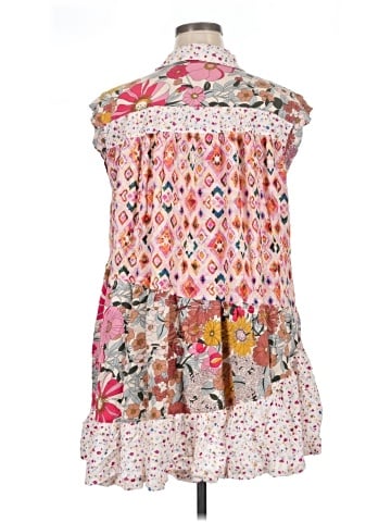 Bibi Sleeveless Button-Down Shirt (view 2)