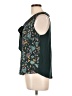 Sonoma Goods for Life 100% Polyester Green Sleeveless Blouse Size L - photo 5