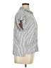 Orvis Stripes Blue Short Sleeve Blouse Size XL - photo 4