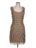 Max Studio Tan Cocktail Dress Size L - photo 1