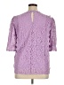 Unbranded 100% Polyester Purple 3/4 Sleeve Blouse Size XL - photo 2