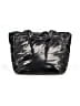 Assorted Brands 100% Polyester Metallic Black Tote One size - photo 3