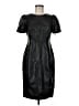 Calvin Klein 100% Polyurethane Black Cocktail Dress Size 8 - photo 1