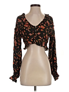 Free People 3/4 Sleeve Blouse (view 1)