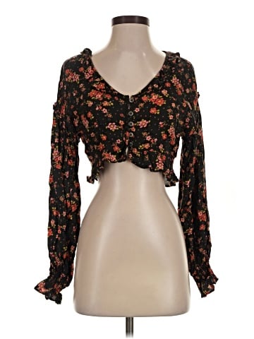 Free People 3/4 Sleeve Blouse (view 1)