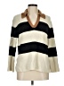 A New Day Stripes Ivory Pullover Sweater Size M - photo 1
