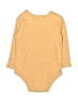 Pekkle 100% Cotton Graphic Yellow Long Sleeve Onesie 9-12 MO / 12 MO - photo 2