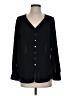 Ann Taylor 100% Polyester Black 3/4 Sleeve Blouse Size S - photo 1