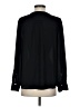 Ann Taylor 100% Polyester Black 3/4 Sleeve Blouse Size S - photo 2