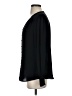 Ann Taylor 100% Polyester Black 3/4 Sleeve Blouse Size S - photo 5