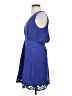 Parker 100% Silk Solid Blue Casual Dress Size XS - photo 5
