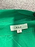 A.L.C. Green Long Sleeve Silk Top Size 8 - photo 7