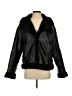 Levi's 100% Polyurethane Black Faux Fur Jacket Size M - photo 1