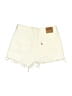 Levi's 100% Cotton Ivory Denim Shorts Size 30 waist - photo 2