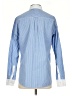 Unsubscribed 100% Cotton Stripes Blue Long Sleeve Button-Down Shirt Size XXS - photo 2