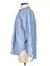 Unsubscribed 100% Cotton Stripes Blue Long Sleeve Button-Down Shirt Size XXS - photo 5